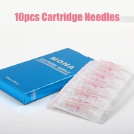 Tattoo Cartridge Needles 10pcs MONA Bugpin Tattoo Needle Cartridges Round Liner 1RL 3RL 5RL 7RL 9RL 