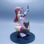 2D Girl Fairy Tail Erza Armor Squat Patung Model Patung Berkotak