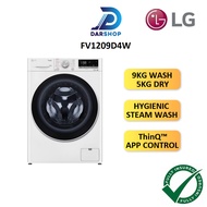 LG Washer Dryer 2 in 1 Washing Machine Front Load Combo Mesin Basuh 9KG Wash 5KG Dry 洗衣机烘干机 FV1209D4