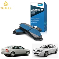 BENDIX REAR BRAKE PADS PROTON WAJA 1.6 1.8 VOLVO VS40 GENERAL CT (DB1382GCT)