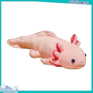 MXMIO Colorful Newt Plush Toy, Plushie Axolotl Salamander Plush Toy, Cute Newt Fish Salamander Stuff