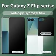 For Samsung Galaxy Z Flip 7 6 5 4 3 Screen Protector Privacy Hydrogel Film