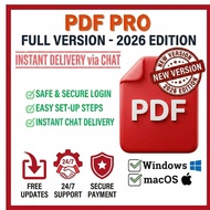 [Instant] PDF Pro 2025 Latest - Full Version - Edit & Convert (Windows/macOS)