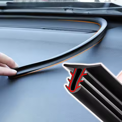 Car Dashboard Sealing Strip Interior Auto Leakproof Strips Noise for audi a5 bmw f20 e61 vw golf 4 h