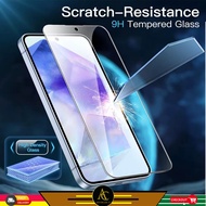 Clear Tempered Glass With Hole On Samsung A35 5G A36 5G Camera