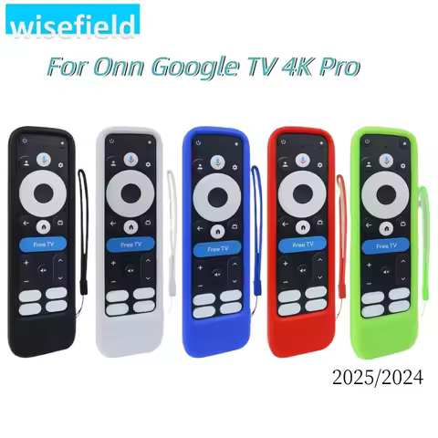 2025 Soft Silicone Protective Cover for Onn Google TV 4K Pro 2024 Non-Slip Texture Shell Protector