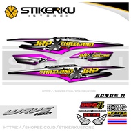 Striping SUPRA FIT NEW/ STOCK DECAL WAVE 100s/STICKER/STICKER WAVE 100/SUPRA JRP X THAILAND