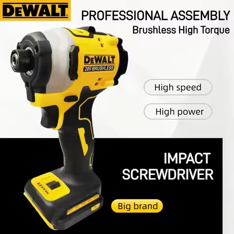 DEWALT DCF new850 20V Rechargeable Electric Screwdriver: Compact, Brushless & High Torque Made Easy（