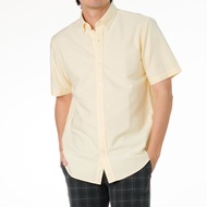 era-won เสื้อเชิ้ต แขนสั้น รุ่น Oxford Short-Sleeved Shirt Wisdom สี Yellow London