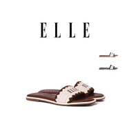 Elle Mova Comfy Fit Footbed Microfiber Leather Sandals