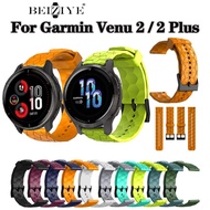 silicone strap Garmin Venu 2 Plus Smart Watch Soft Silicone watch band Garmin Venu 2 sport Breathable Watchband Wristbands Accessorie