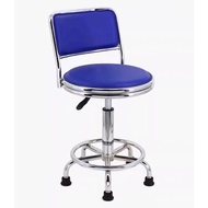 Backrest Stool High Bar Stool Round Stool Adjustable Stool Cashier Bar Stool Chair Swivel Home Stool