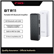 FiiO BTR11 Portable HiFi Bluetooth Amp LDAC Bluetooth 5.3 45mW Independent Headphone Amplifier Long 