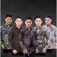 KEMEJA National Batik //Men's Long-Sleeved Batik Shirt | Men's Long Batik | Batik Clothes