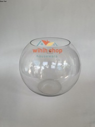 TERMURAH!!! COD!!! FREE ONGKIR!! Aquarium vas bulat kaca Luna C (12 liter)