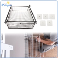 Under Shelf Basket Under Table Drawer Multifunctional Underwear Socks Dustproof Under Cabinet Shelf 