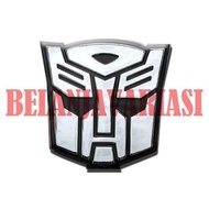 Transformer Emblem Autobot Jm1744 Chrome Iron