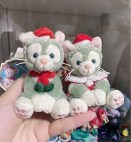 臉超甜！日本罕見絕版東京海洋迪士尼聖誕節系列限定Duffy公仔Toni gelatoni 達菲雪莉玫Duffy  duffy shelliemay 公仔吊飾掛飾掛件kc。春季秋季冬日坐姿。gelato