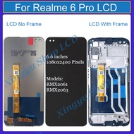 Original For Realme C1 C2 C3 3 3i 3 Pro 5 5i 5s 5 Pro 6 6i 6 Pro LCD Display Touch Screen Digitizer 