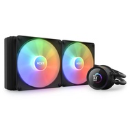 Kraken 280 RGB - RL-KR280-B1 - 280mm AIO CPU Liquid Cooler - Customizable 1.54" Square LCD Display f