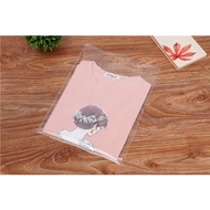 BT Mart Plastik Tudung Multipurpose Transparent OPP Plastic Bags 100pcs Durable Clear Packaging Leak