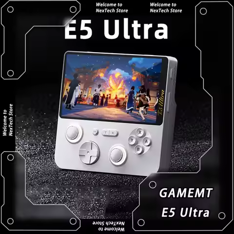 GAMEMT E5 Ultra Touch Screen Game Console 60Hz 5000mAh 1280*720 5" IPS Portable Hall-Effect Joystick