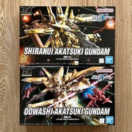 請睇info：HG SHIRANUI AKATSUKI Gundam + OOWASHI AKATSUKI Gundam  曉高達大鷲 + 曉高達不知火