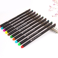 HUIOP Fineliner Pens 12 Bright Colors Color Pen 0.4mm Fine Point Colored Marker Set for Journaling N