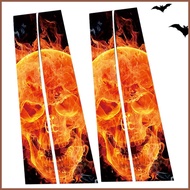 Car Center Pillar Sticker Skull Skull Car Side Door Stickers Halloween Skull Sticker Skull Car Pilla