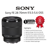 (NEW)SONY FE 28-70mm F/3.5-5.6 OSS E MOUNT LENS FULL FRAME FORMAT (1 YEARS WARRANTY) SONY WIDE ANGLE