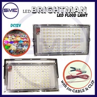 [READY STOCK] DC12V 22WATT BRIGHTMAN BATTERY CLIP LED FLOODLIGHT