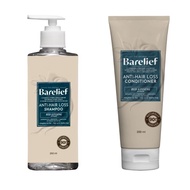 Barelief Red Ginseng Anti-Hair Loss SET (Shampoo 300ml + Conditioner 200ml) แบร์รีลีฟ โสมแดงเกาหลี ล