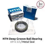 Deep Groove Ball Bearing 6912ZZ Metal Seal - As 60mm NTN Japan