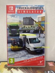 《今日快閃價》（中古二手）Switch NS遊戲 3D模擬類駕駛遊戲 卡車物流模擬器 Truck &amp; Logistics Simulator 卡車和物流模擬器 Truck Logistics Simulator （車輛模擬遊戲,你的任務是執行物流從開始到結束在一個或多人）歐版中英文版