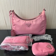 Prada/普拉達 三合一粉色