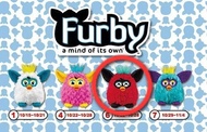 麥當勞開心樂園餐玩具
McDonald's × Hasbro 孩之寶
Furby Boom 菲比小精靈
Plush Red & Black 
紅黑配色菲比 黑櫻桃
規格 : 6.0×4.5×7.6cm