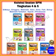 Buku Latihan : Koleksi Soalan SPM Tingkatan 4&5 Edisi 2023 - B.Melayu / B.Inggeris / Matematik / Fiz