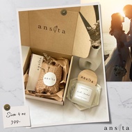 Ansita Hand Made Natural Soy Candle by MALA เทียนหอม ไขถั่วเหลืองธรรมชาติ (100ml)