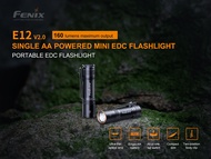 ไฟฉาย Fenix E12 V2.0 ถ่าน AA หนึ่งก้อน 160Ln สินค้าตัวแทนในไทยประกันสามปี