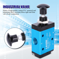Air Valve Two‑Position Three‑way Hand Valve 1/4 Inch Pneumatic Components Machinery Parts 3R210‑08