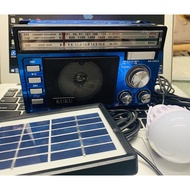 AM/FM/SW radio usb/SD/TF mp3 player with solar panel AM320LS/AM034S