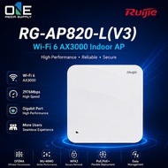 Ruijie RG-AP820-L(V3) WiFi 6 AX3000 Indoor Access Point AP PoE Gigabit Dual Band 2.4G 5G