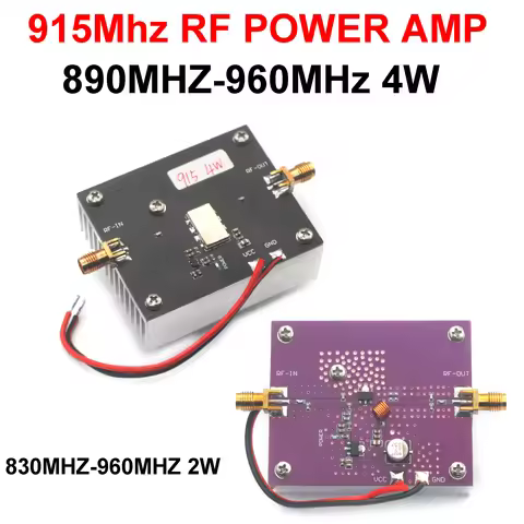 830M-960Mhz 915Mhz 4W 2W RF POWER Amplifier FOR 868Mhz 915M Radio Transmitter Signal Drone GNSS Rece