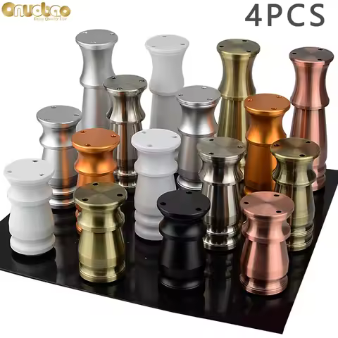 Onuobao 4pcs Furniture Leg Extra Thick Aluminum Alloy European Sofa Leg With Screw for Sofa Table Ca