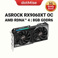 ASRock RX 9060 XT Challenger OC 8GB GDDR6 | RDNA4 Graphics Card | 3.29GHz | Dual Fan Cooling