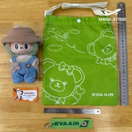 NEW EVA AIR | Exclusive Collection Crossbody Bag & Keychain Authentic