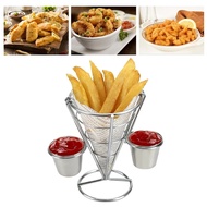 Buffet Dinner French Fries Stand Snack Fried Ice Cream Holder Cone Basket French Fry Holder