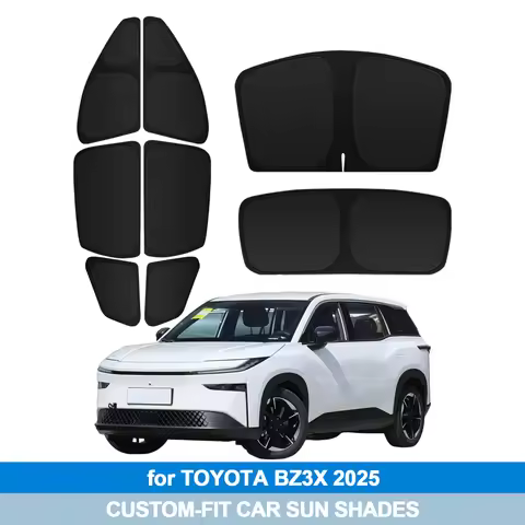 For TOYOTA BZ3X 2025 Windshield Sun Shade Side Window Shades Cover Sun Visor Shield Privacy Protecti