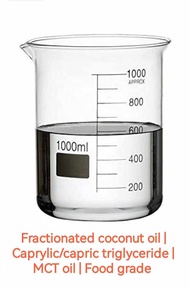 100ml Fractionated Coconut Oil | Caprylic/Capric Triglyceride | MCT Oil | Food Grade