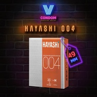 Hayashi ถุงยางอนามัย ฮายาชิ 004 ขนาด 49 มม.